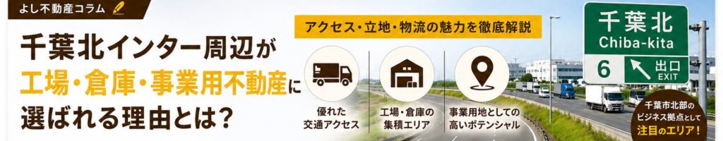 千葉北インター周辺