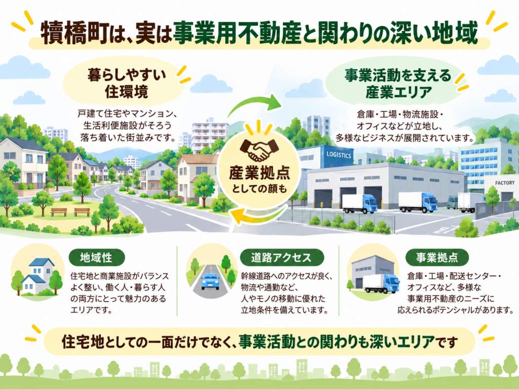 犢橋町は事業用不動産と関わりの深い地域