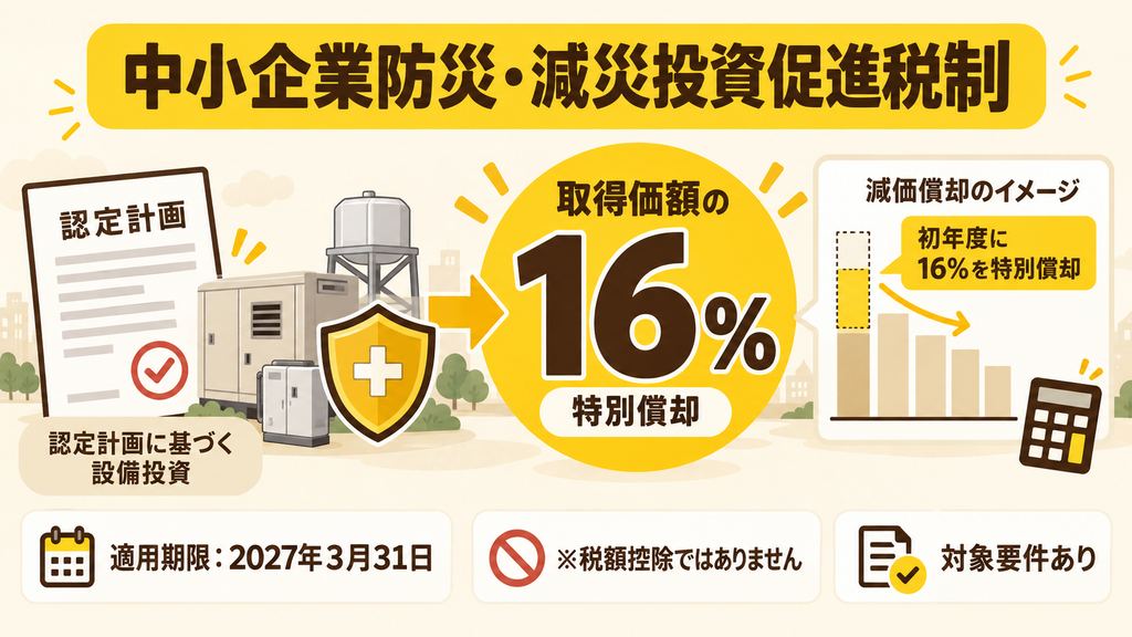 中小企業防災・減災