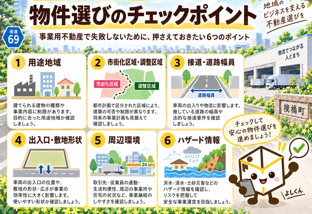 物件選びのチェックポイント